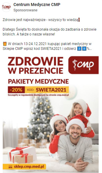 Reklamy w Facebook Ads w branży medycznej mają bardzo duży potencjał.